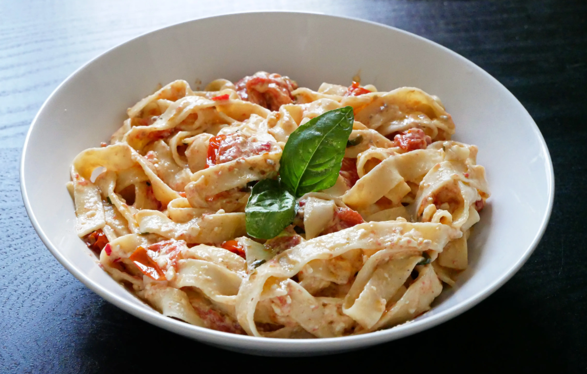 Tomato Feta Pasta With a Twist