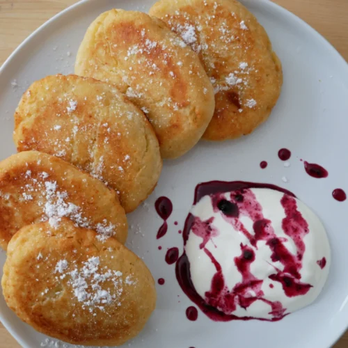 curd fritters