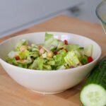 chickpea tahini salad
