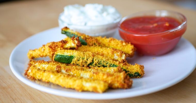 Air Fryer Zucchini Sticks